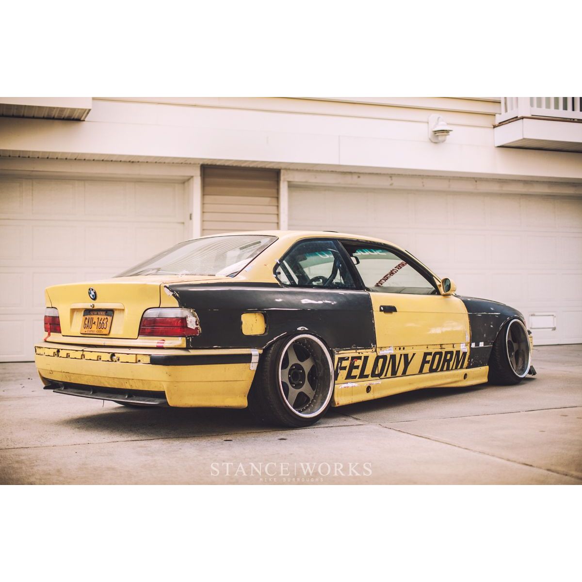 ALETAS TIPO FELONY BMW E36 COUPE / CABRIO - JAPAN TUNING